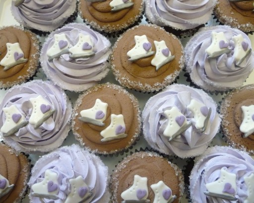Ice Skate Cupcakes (23)