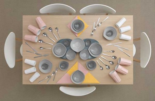 IKEA-Kitchen-Table-Art-by-Carl-Kleiner