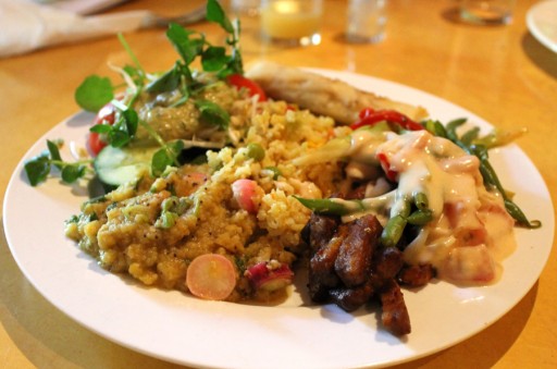 Vegan-hoofdgerecht
