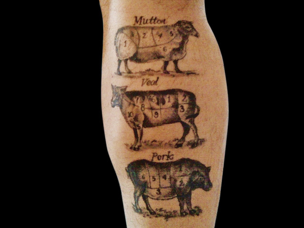 Fietstaxi veiling Weiland 24 bijzondere tattoo's voor foodies - Culy
