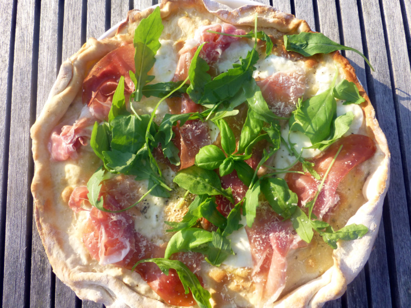 Verwonderlijk Pizza bianca met parmaham - Culy.nl PD-12