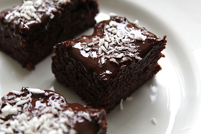 Afbeelding van gezonde glutenvrije brownies