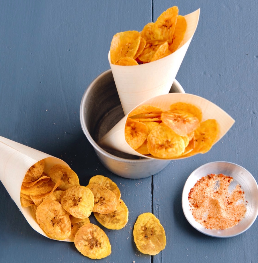 Homemade bananenchips met cayennepeper - Culy