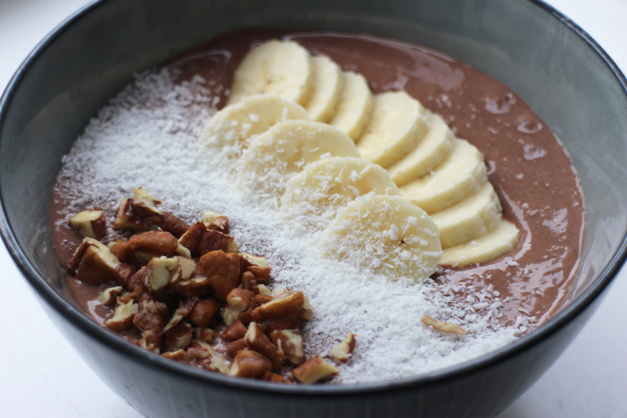 chocolade smoothiebowl