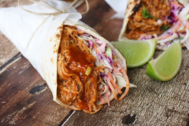 Slowcooker recept voor pulled chicken