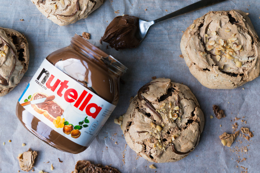 Nutella meringues