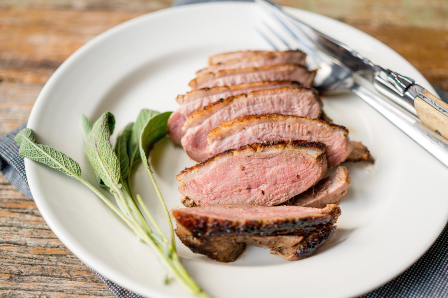 Eend met sinaasappel en vijfkruidenpoeder