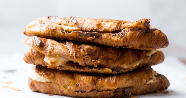 croissants nutella banaan