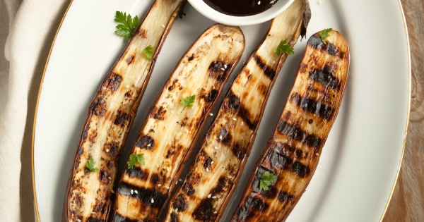 hoisinsaus aubergine