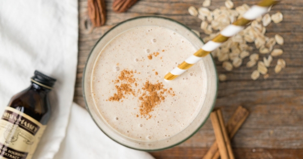 ontbijtsmoothie kaneelbroodjes
