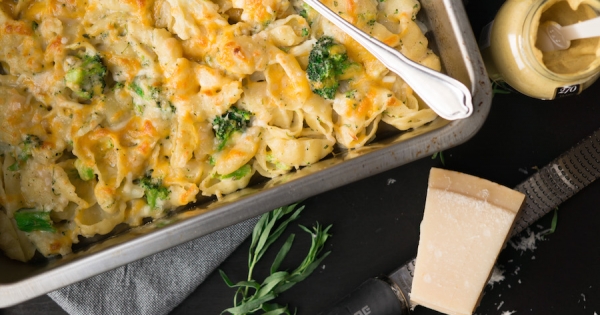 snelle mac and cheese met broccoli