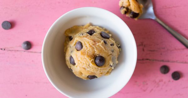 eetbare cookie dough zonder eieren
