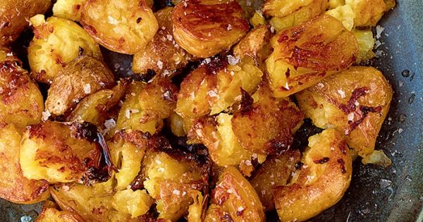 Salt and vinegar aardappels van Nigella Lawson