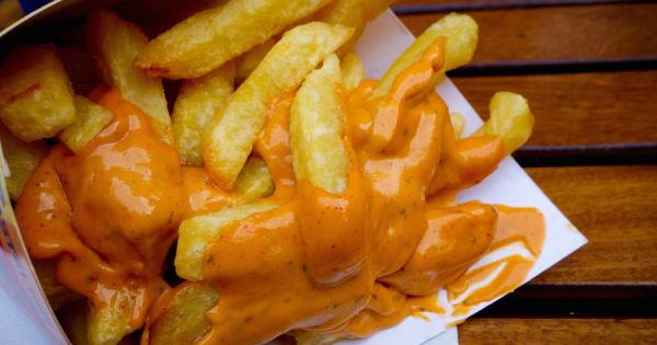 friet met andalousesaus