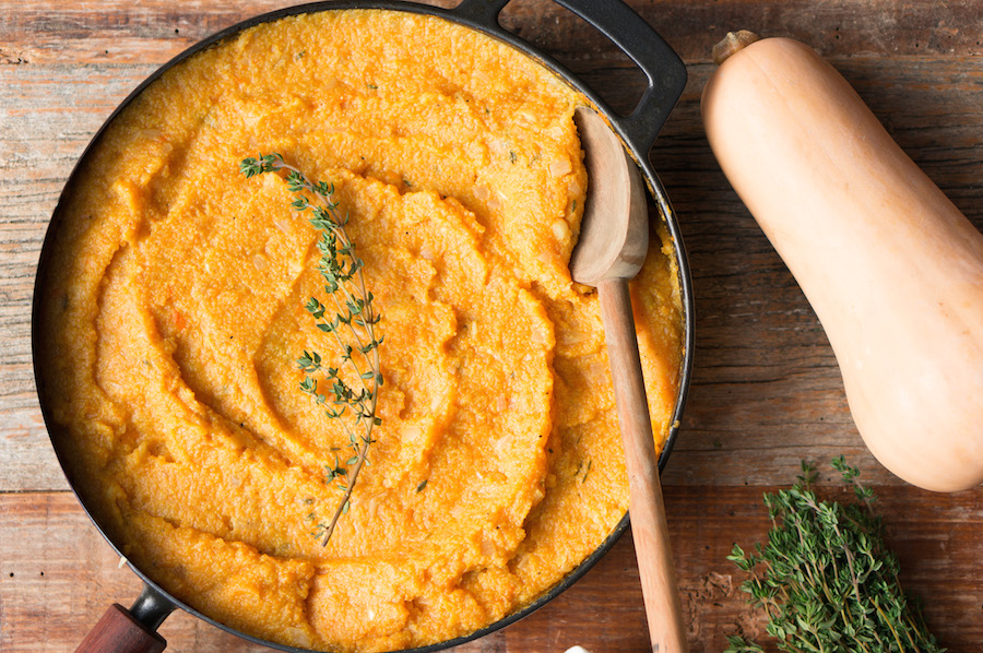 pompoen-polenta