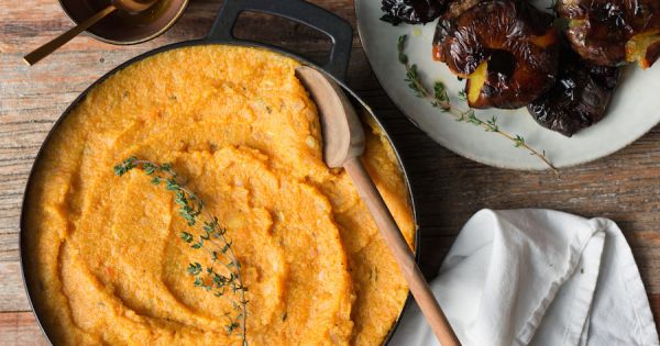 pompoen-polenta kerst