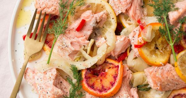 geroosterde zalm Pasen