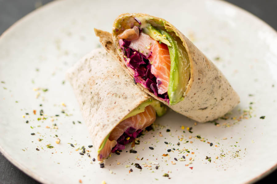 Culy Homemade supersnelle sushi wraps met zalm en avocado Culy