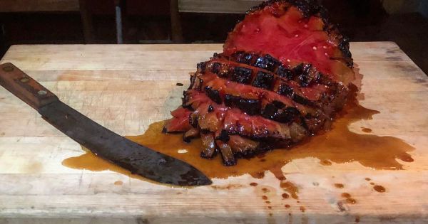 Gerookte watermeloen