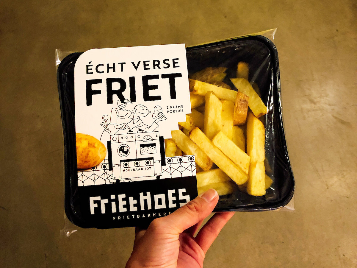 Broers en zussen verschil Gewaad Hoera: de lekkere verse frietjes van FrietHoes kun je nu ook thuis bakken -  Culy