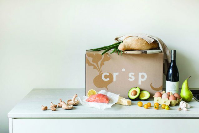 Online boodschappen doen met Crisp