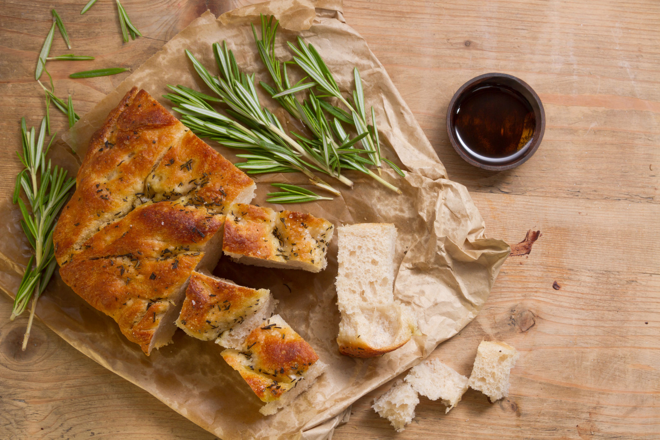 focaccia aardappelpuree
