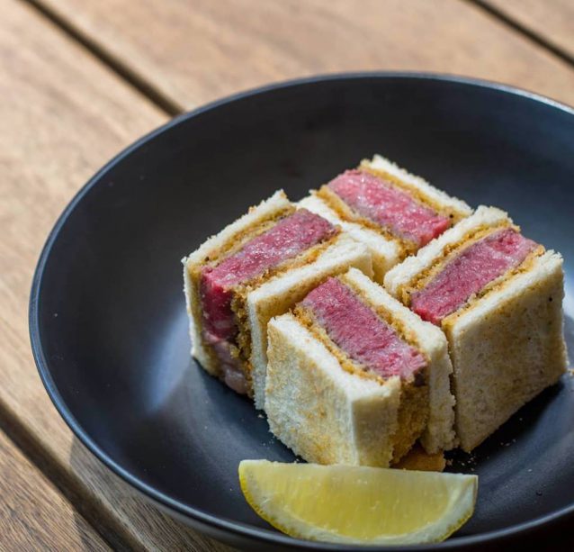 Katsu sandwich bij ZOMG in Melbourne