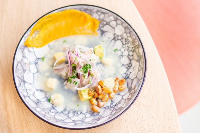 Ceviche classico bij NAZKA
