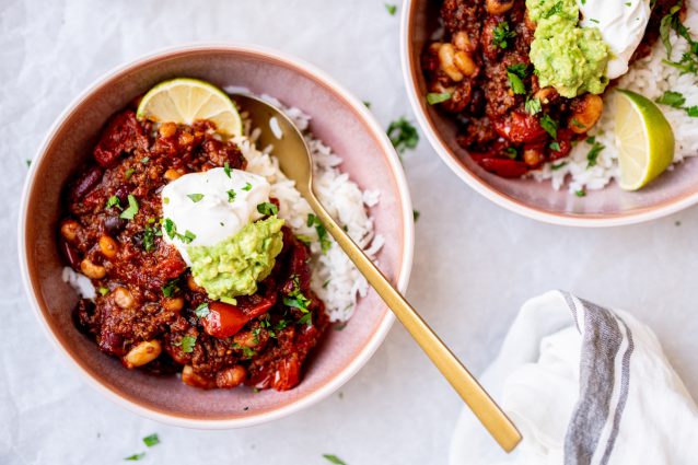 Chili con carne met espresso