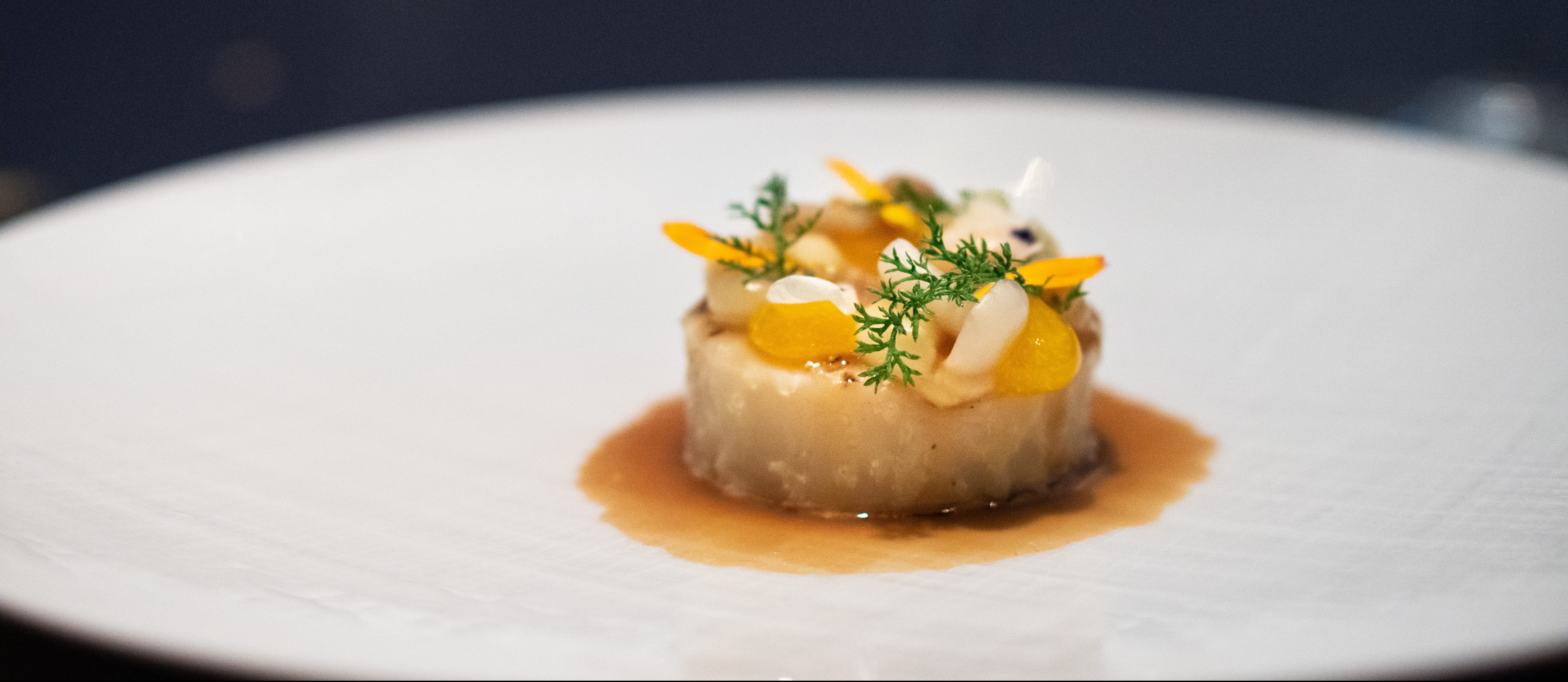 gerecht bij restaurant Felix