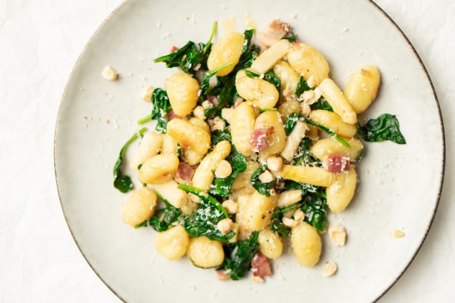 Gnocchi met witte asperges