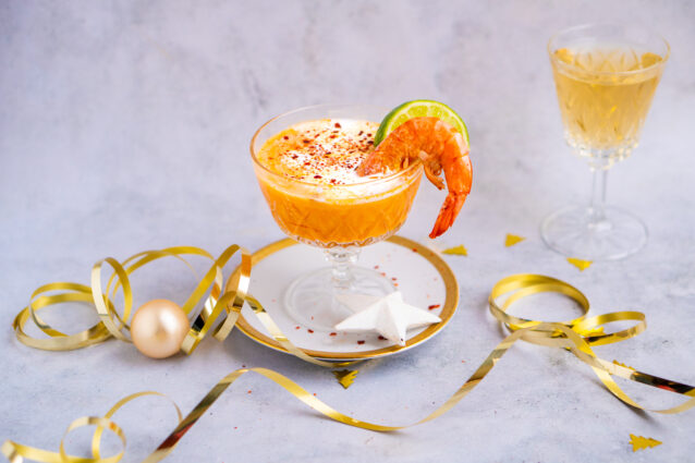 tom yam met tijgergarnalen