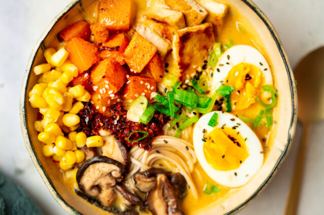 Vega(n) ramen met miso