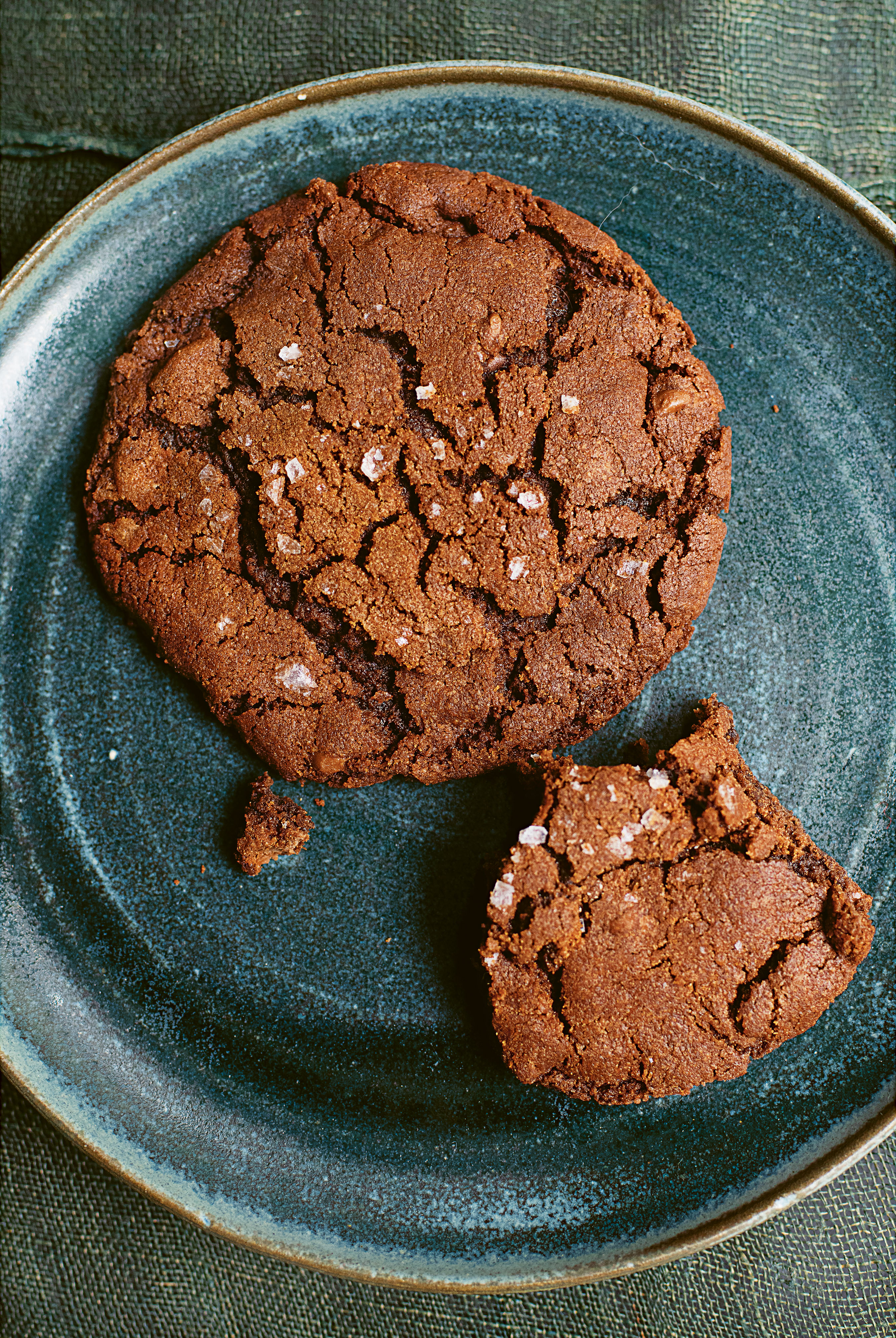 Zoet-zoute chocolate cookies