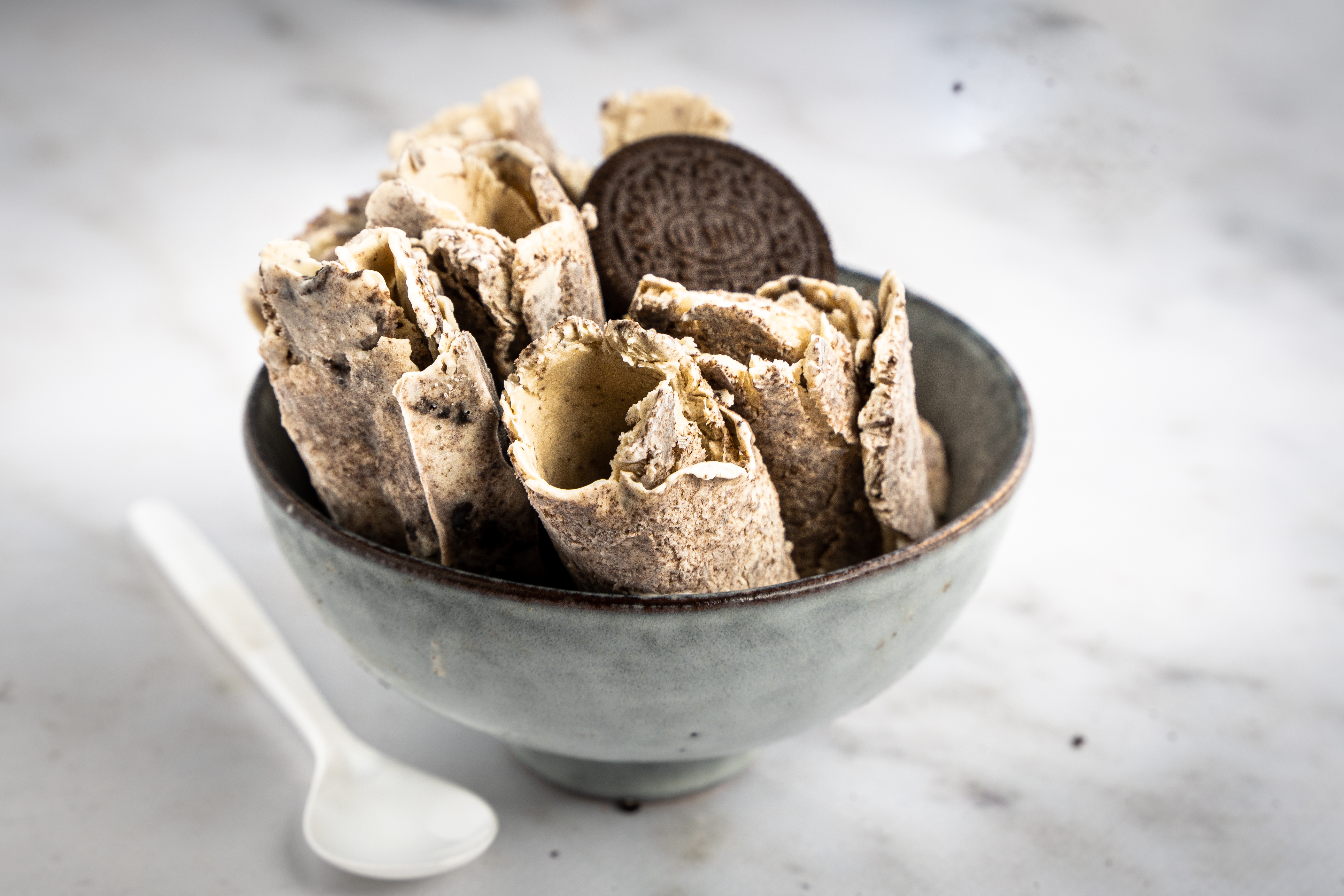 makkelijk opgerold oreo-ijs