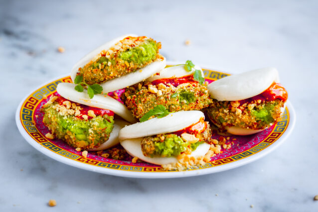 bao met edamame kroket