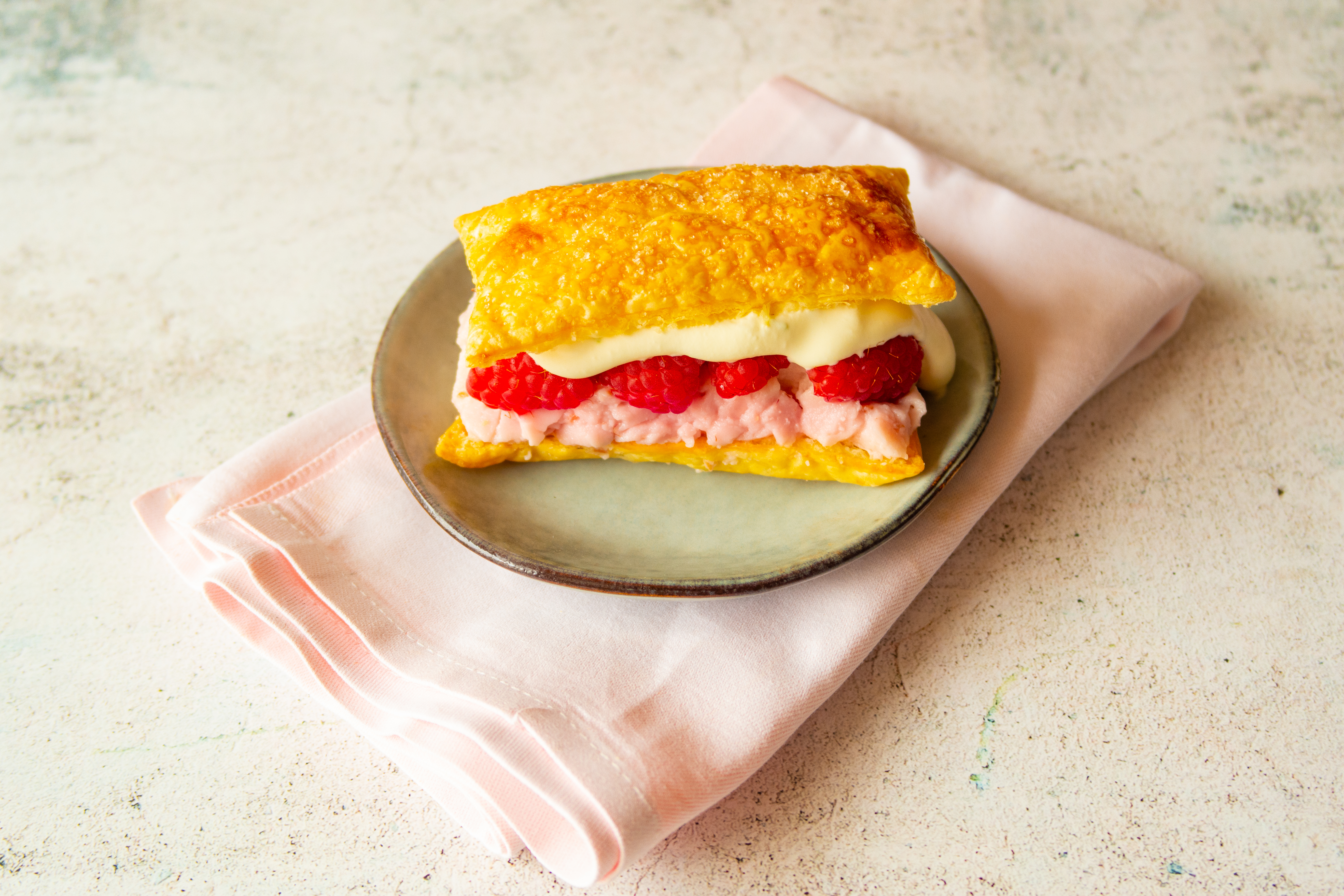 Makkelijke rabarber tompouce