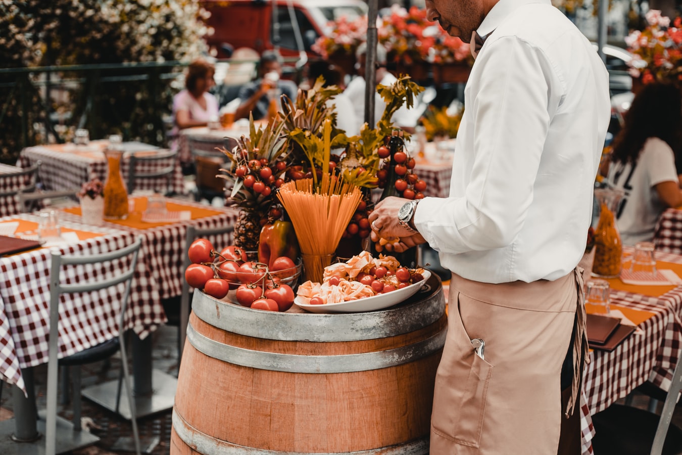 Italiaans eten zoals bij de Italiaanse groothandel in Amsterdam