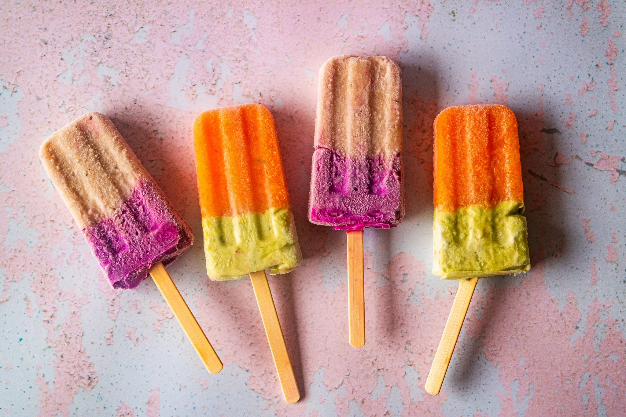 Groente ijsjes / zomerse recepten