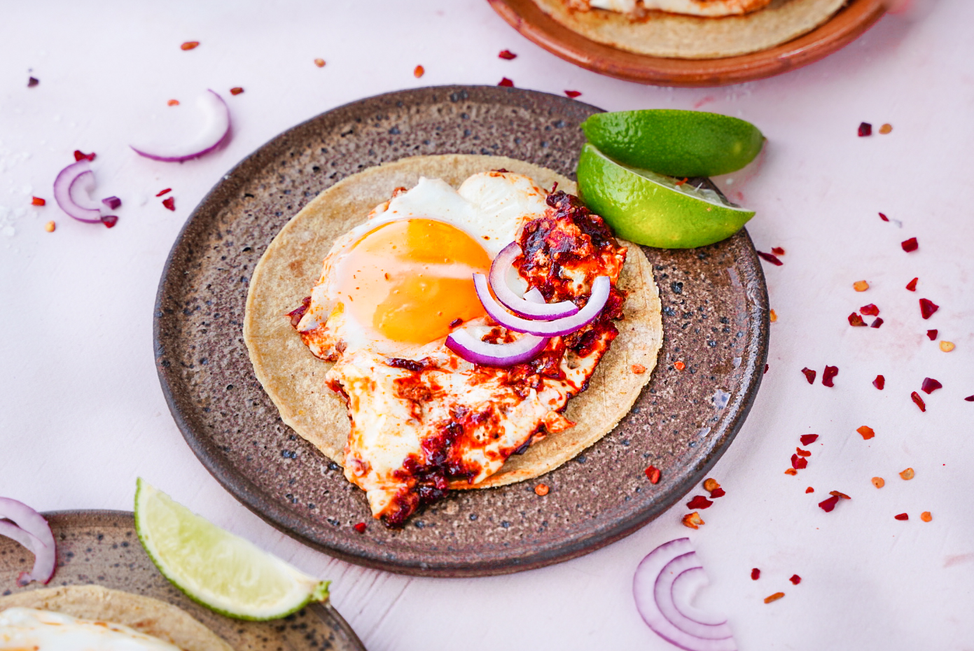 Tortilla met chipotle eitjes