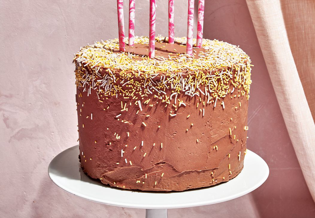 klassieke verjaardagstaart van Claire Schaffitz