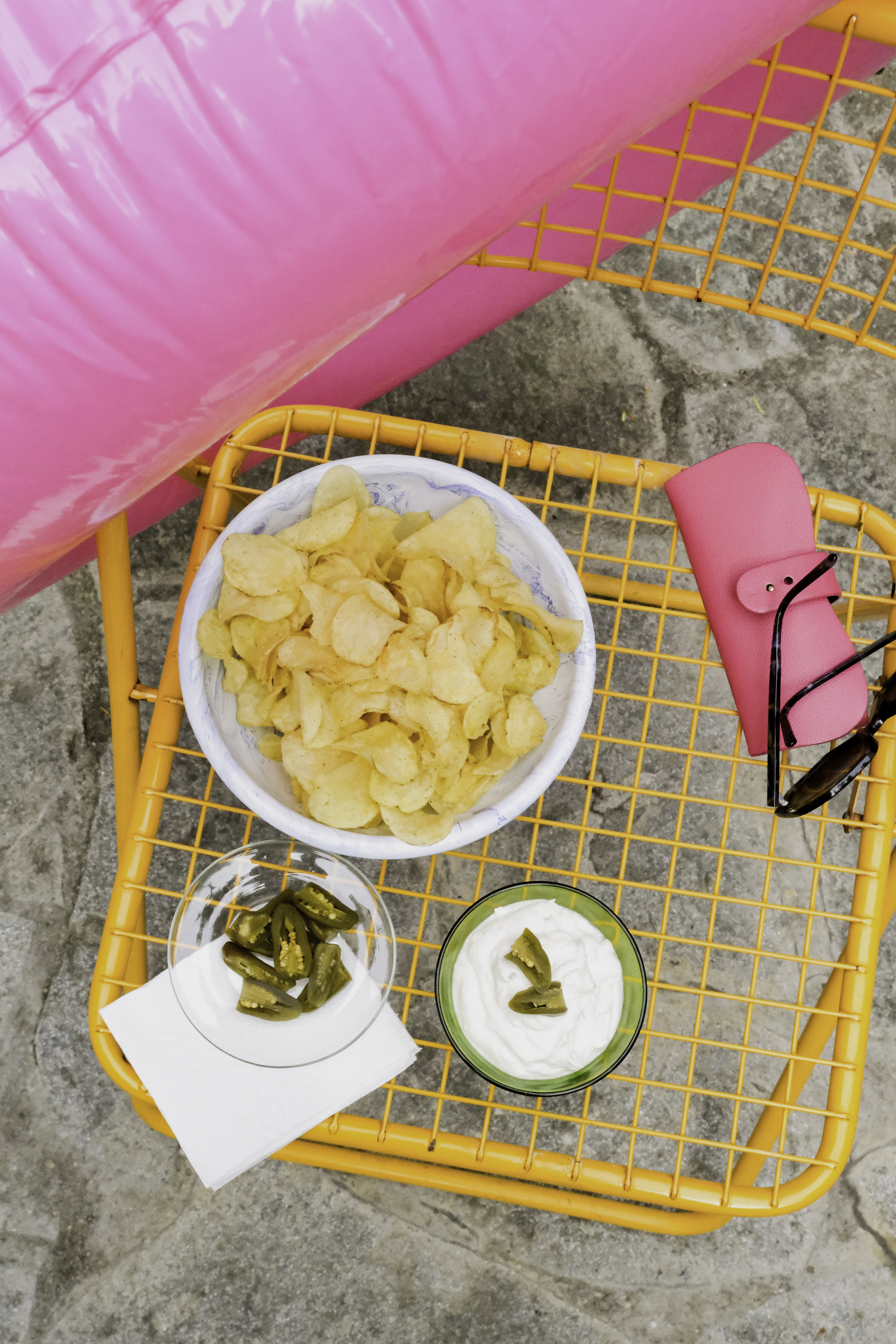 Chips met jalapeñodip