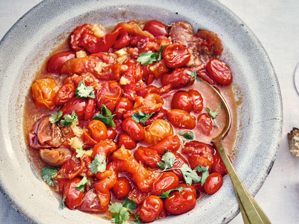 salade rode paprika tomaat claudia roden
