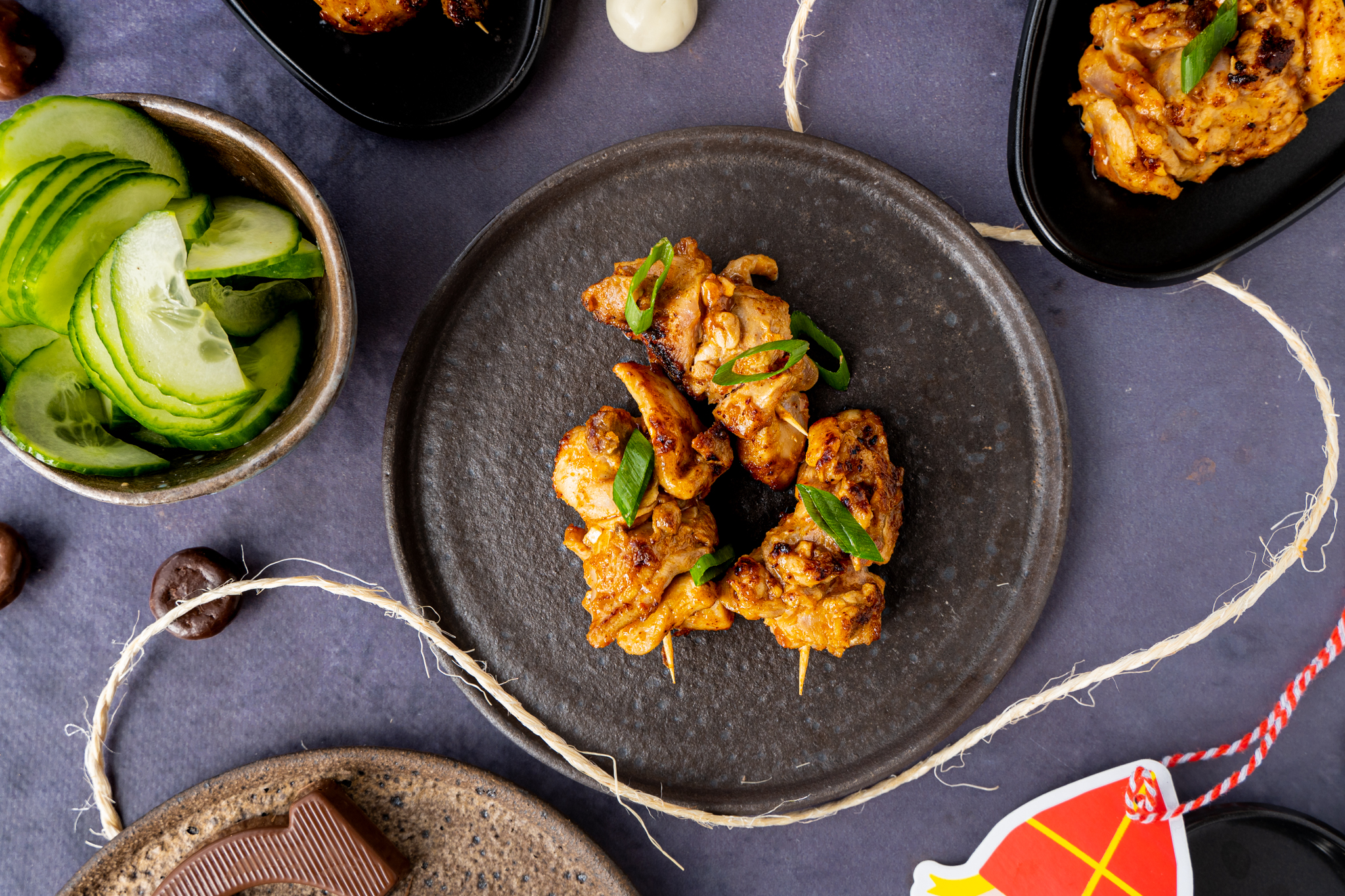 kipsaté om te gourmetten