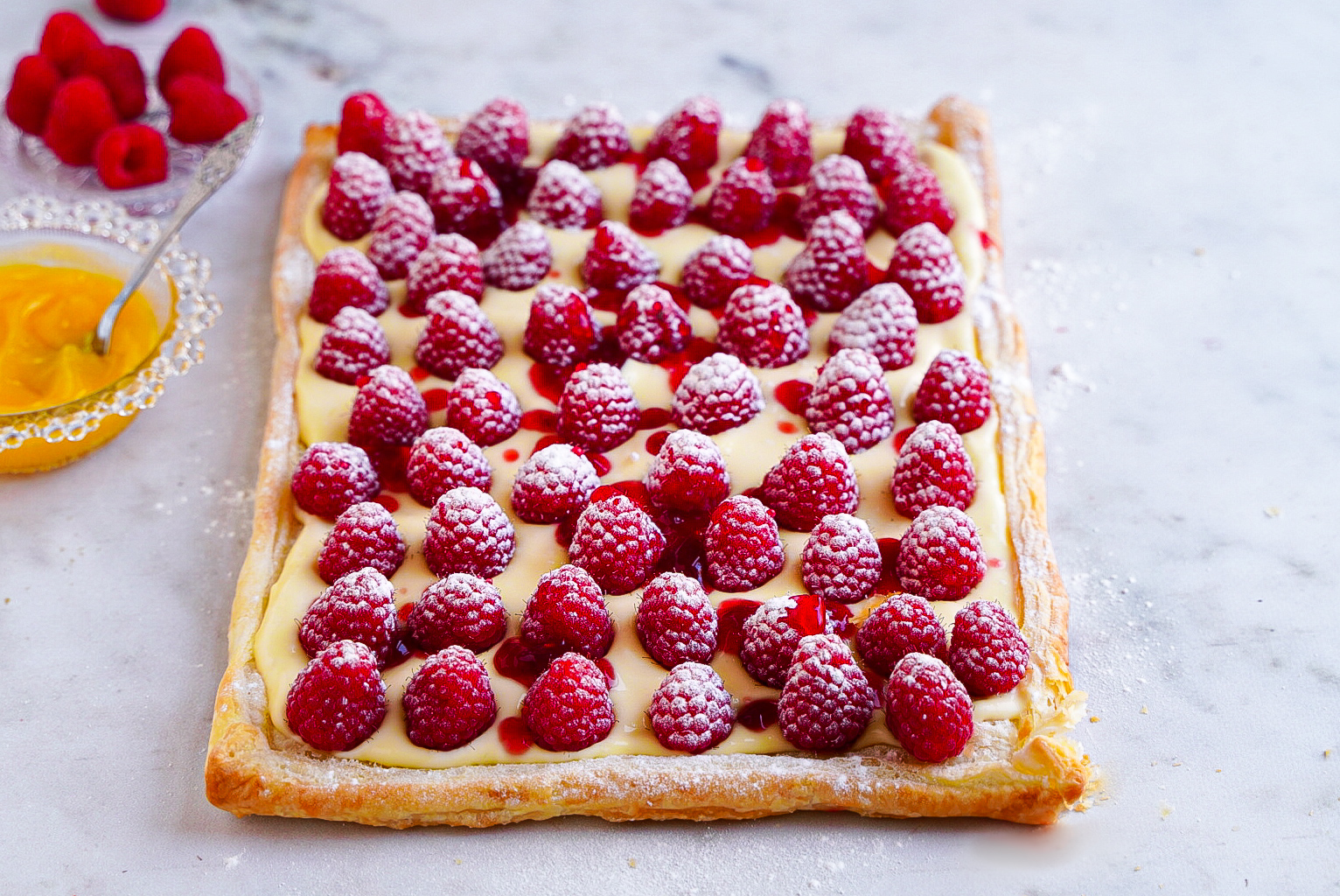 Makkelijke cheesecake plaattaart