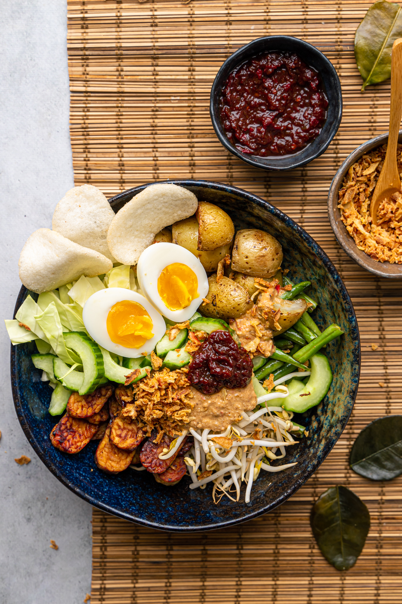 Gado gado met tempeh (het allerbeste recept)