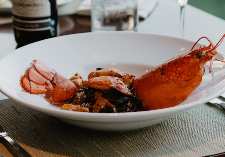 Kreeft zoals bij kreeft thermidor