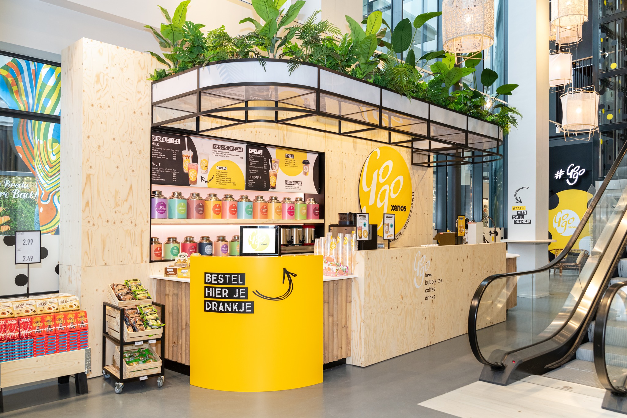 Xenos heeft een eigen bubble tea bar geopend in Breda Culy