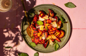 zomerse pruimensalade