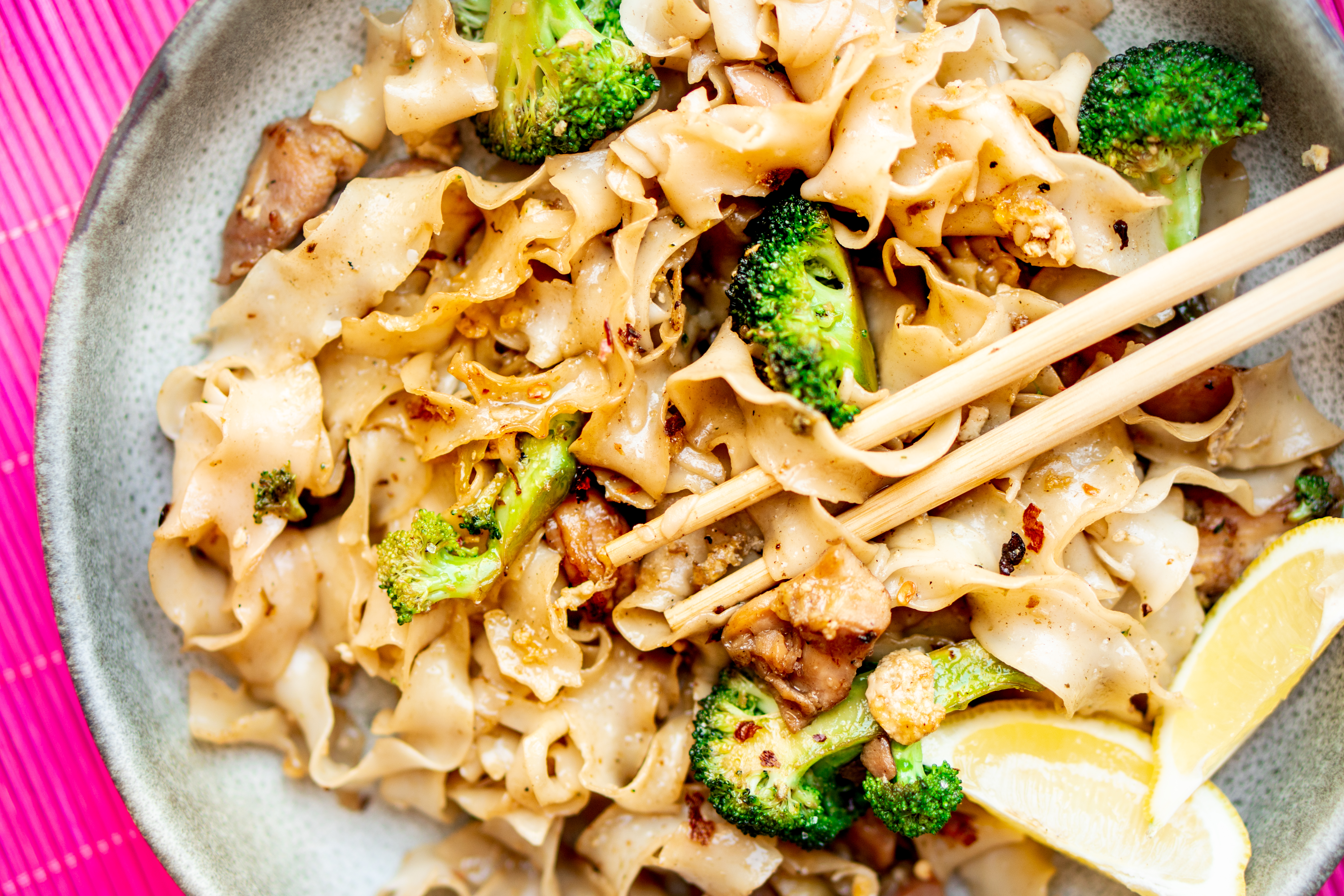 Pad see ew Thaise noedels